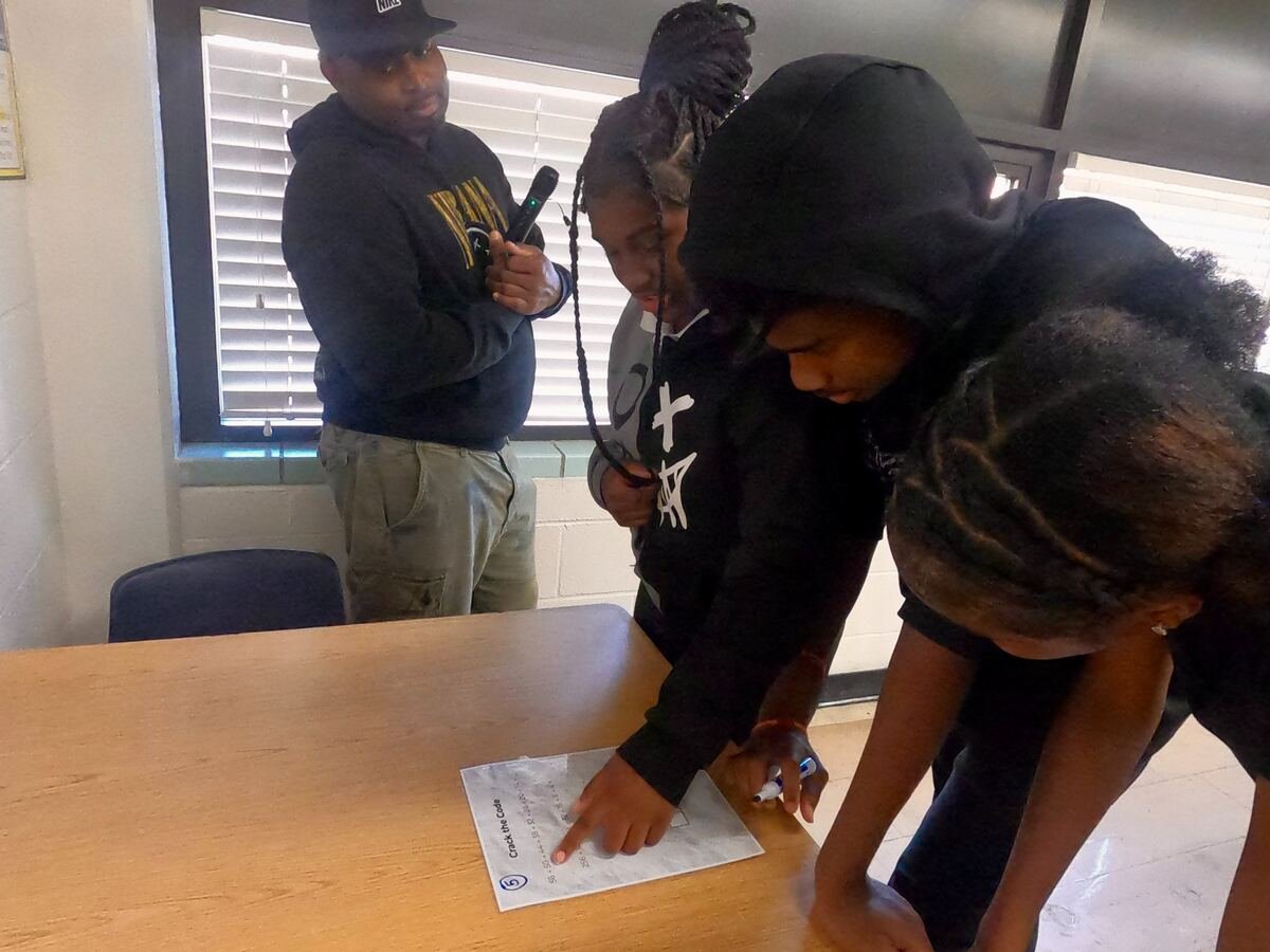 MYDG youth cracking the code